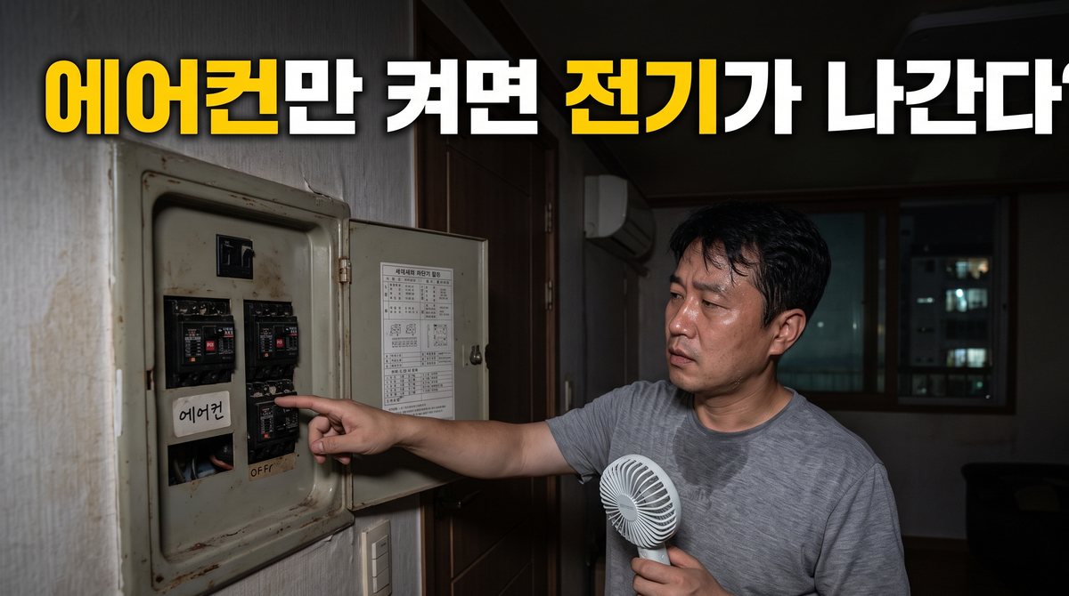 에어컨만 켜면 차단기가 내려가는 이유와 해결 방법