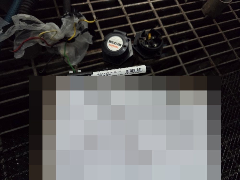 하남 미사강변 아파트 주차장 주차장 휀룸 배수펌프 작동 불량 – 전극봉 홀더 부식 교체 현장 사진 2
