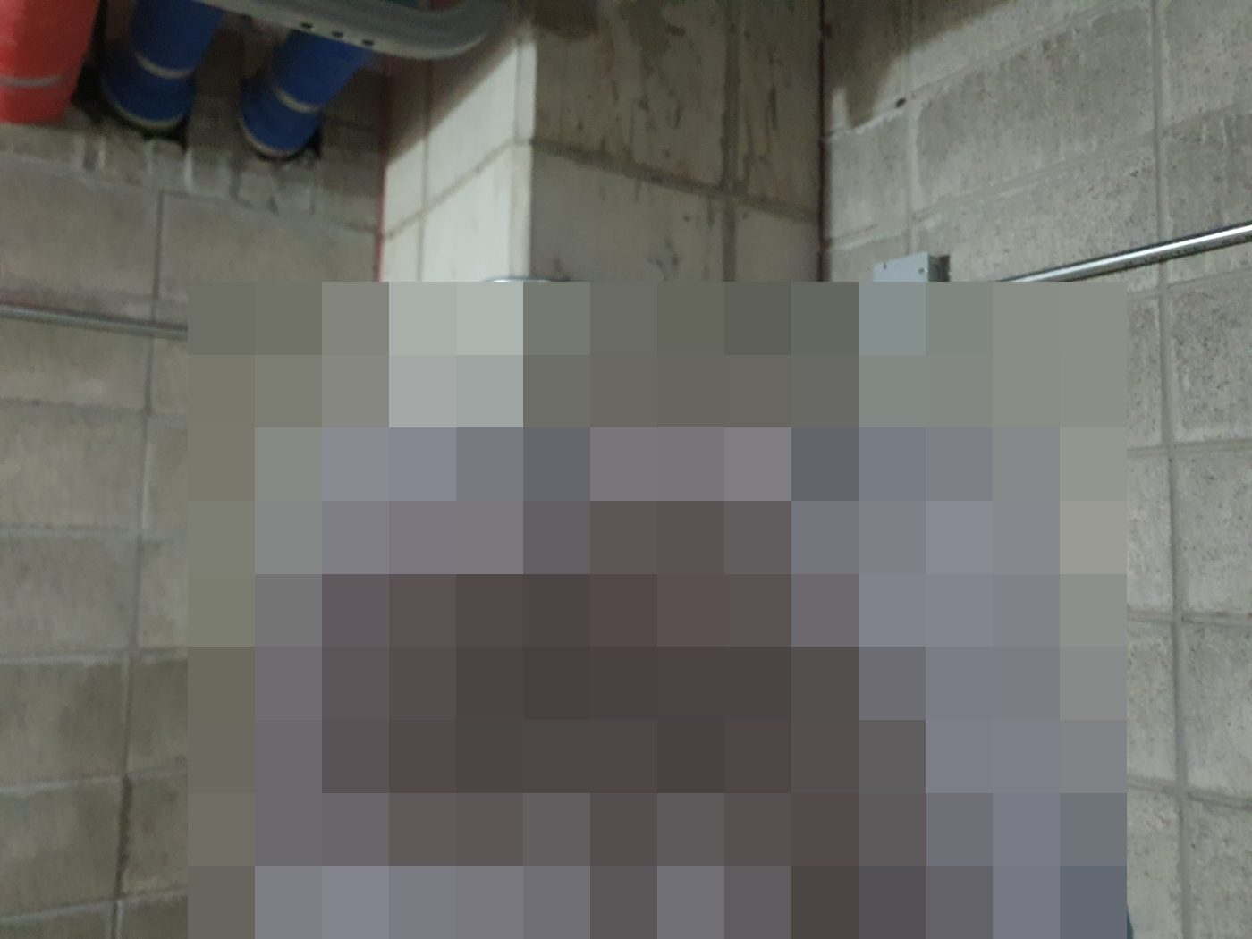 의정부 민락동 민락2지구 아파트 지하 공동구 환풍기 전원 공급 공사 – 전선관 노출 배관 현장 사진 3