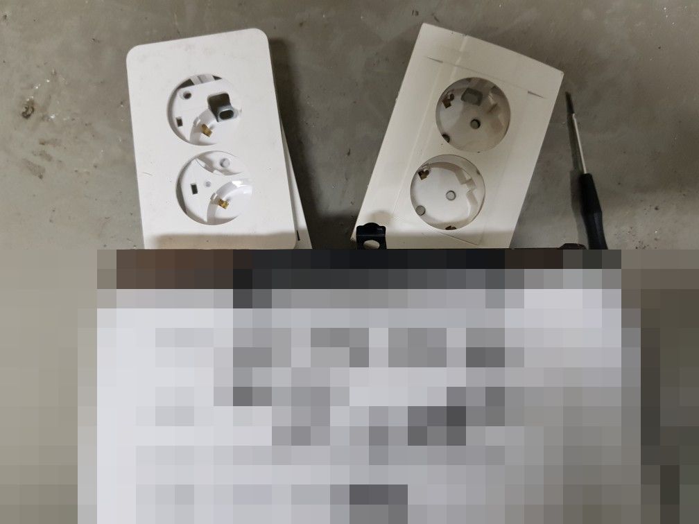 양주 옥정지구 아파트 승강기 기계실 콘센트 불량, 콘센트 교체 현장 사진 3